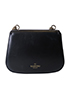 VLTN Flap Saddle Bag, back view